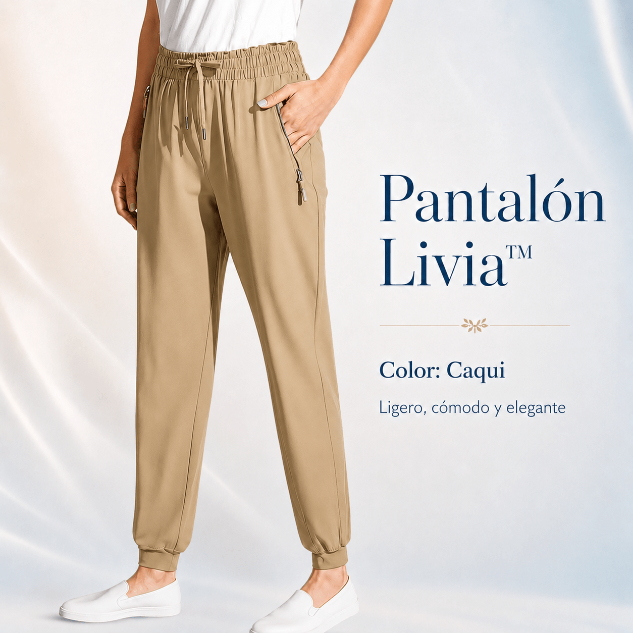Pantalón Livia™ – Fresco, Ligero y Cómodo - vittoria stile