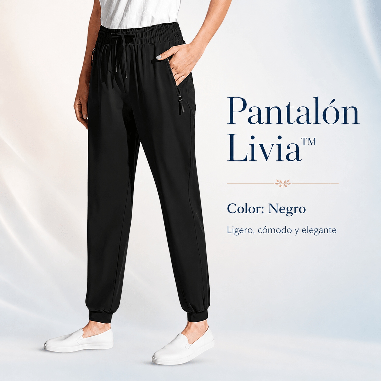 Pantalón Livia™ – Fresco, Ligero y Cómodo - vittoria stile