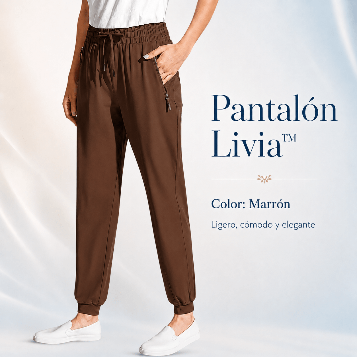 Pantalón Livia™ – Fresco, Ligero y Cómodo - vittoria stile