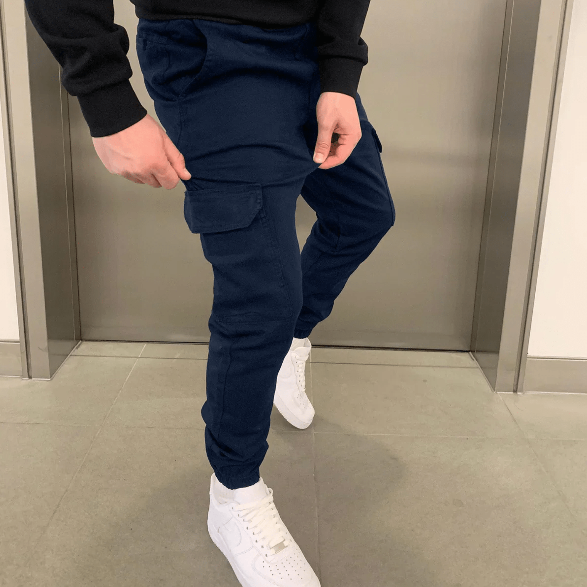 Pantalones Cargo Joger Comfort - vittoria stile