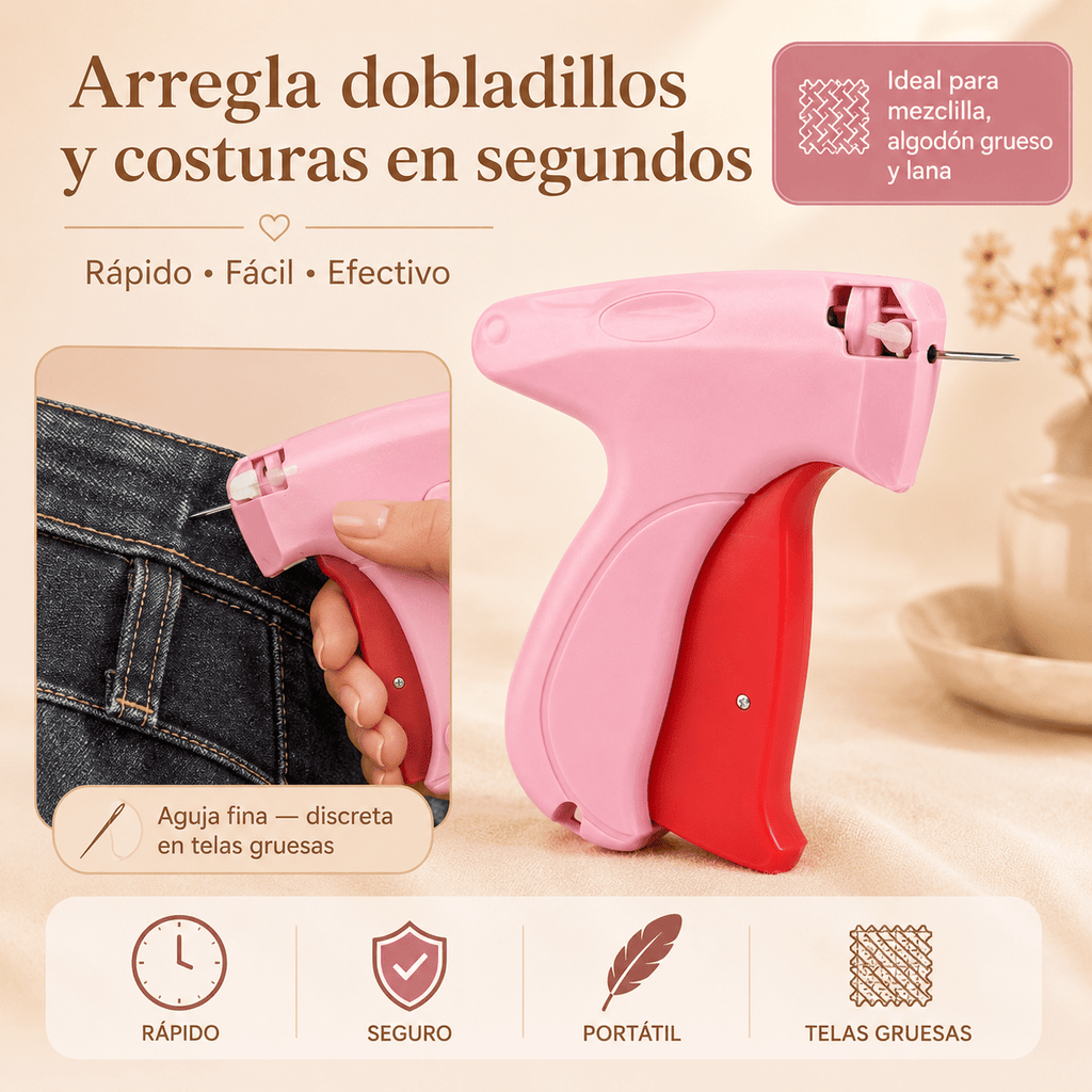 Pistola Ajustadora de Ropa – Sin Coser | 70% OFF - vittoria stile
