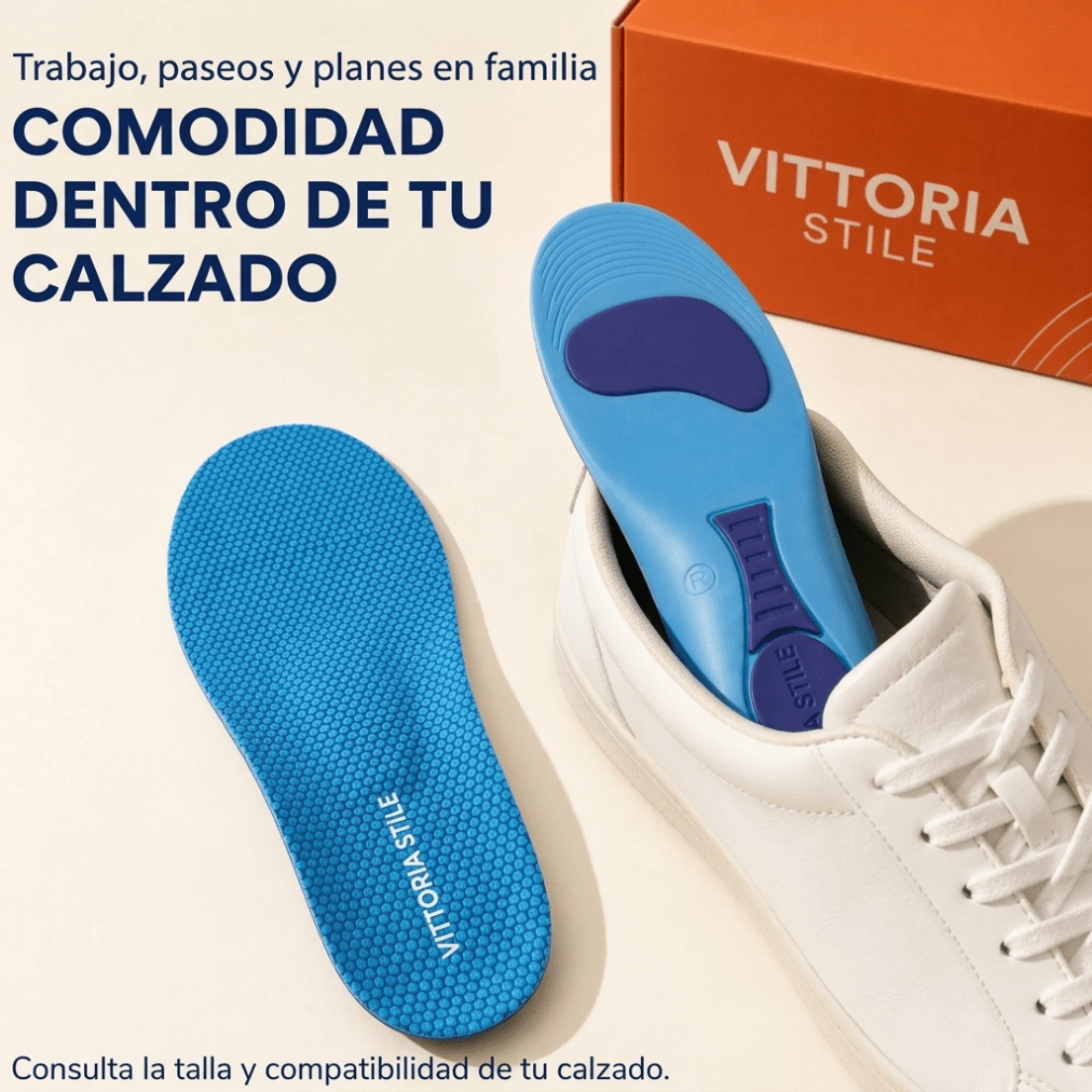 Plantillas Vittoria — Tus aliadas para días activos y más cómodos. - vittoria stile