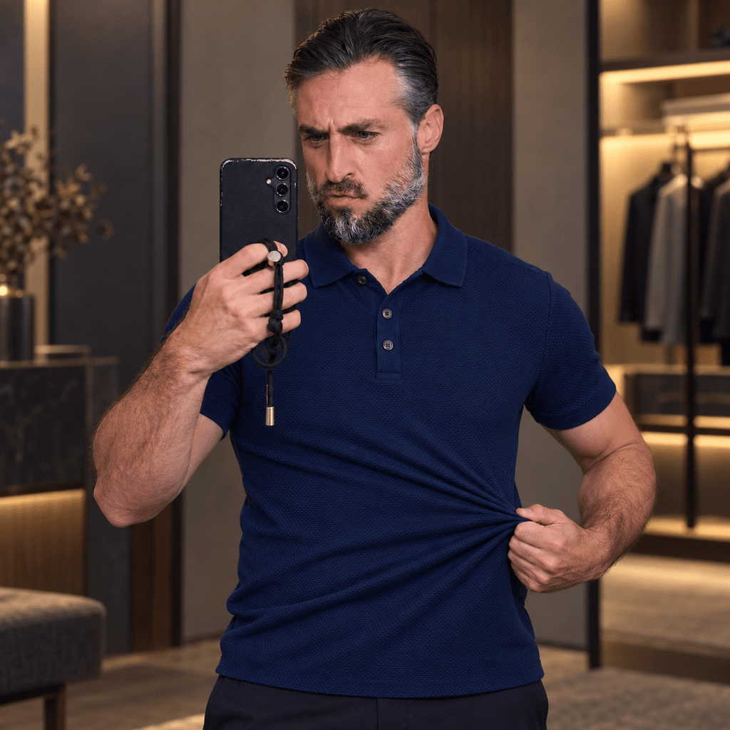 Polo Vittoria | Buen ajuste para hombres reales - vittoria stile