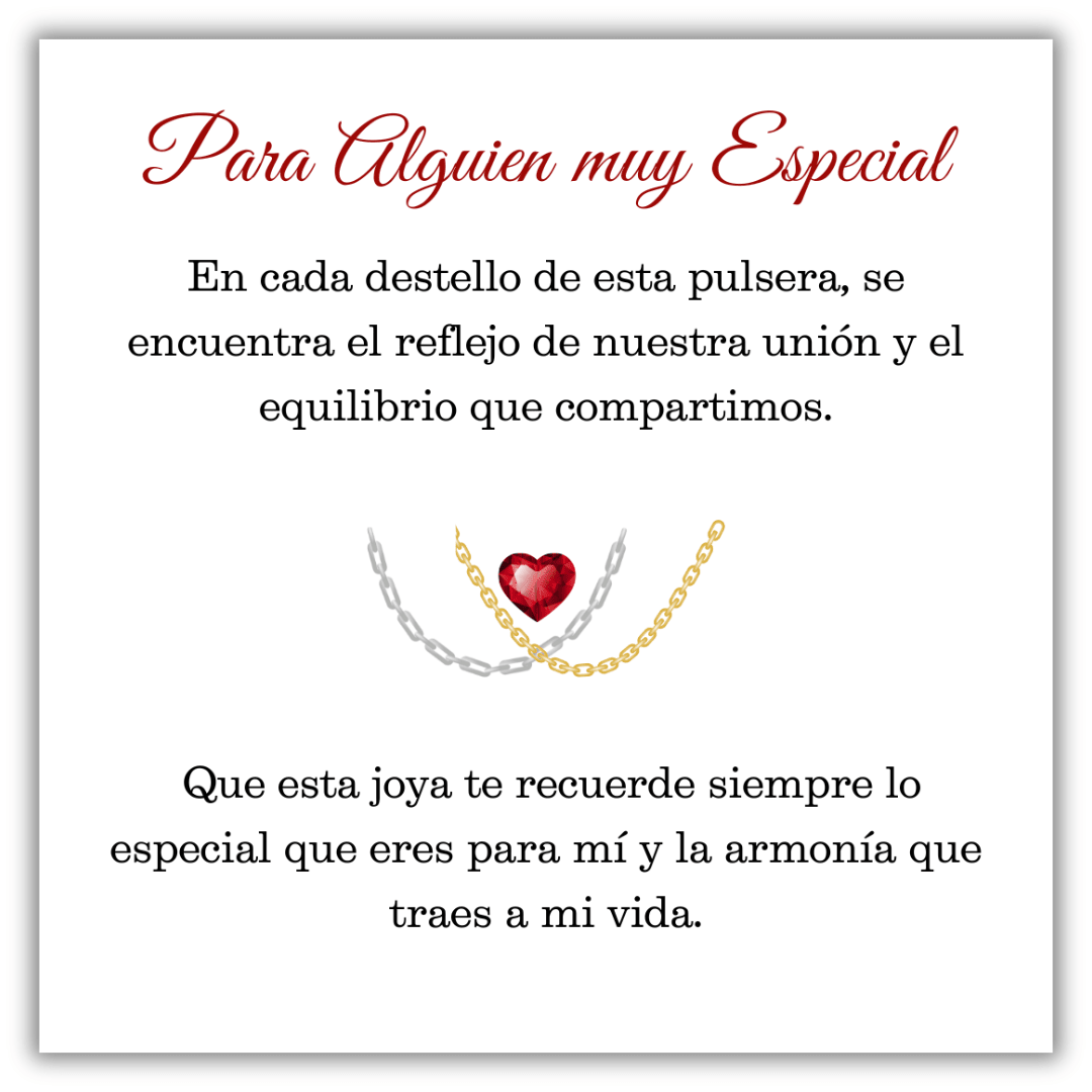 Pulsera Armonía - Amor y Amistad - vittoria stile