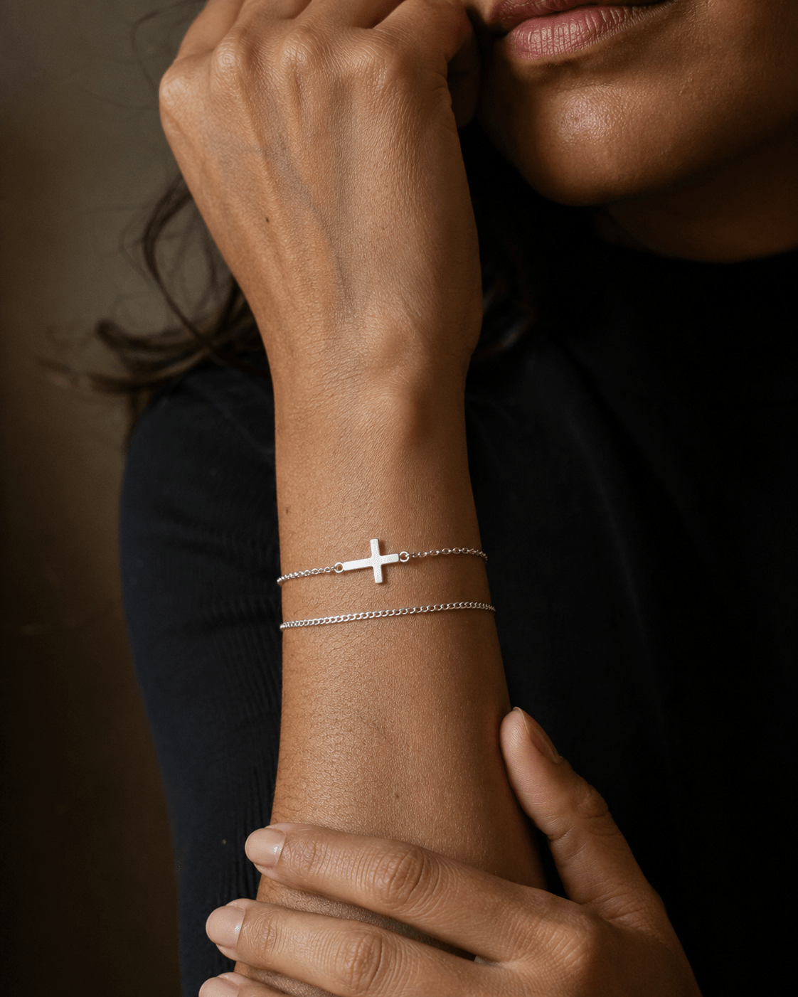 PULSERA CRUZ ETERNA - vittoria stile