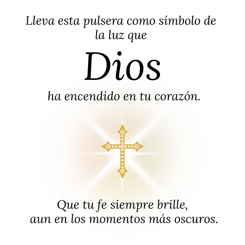 Pulsera Luz de Fe - vittoria stile