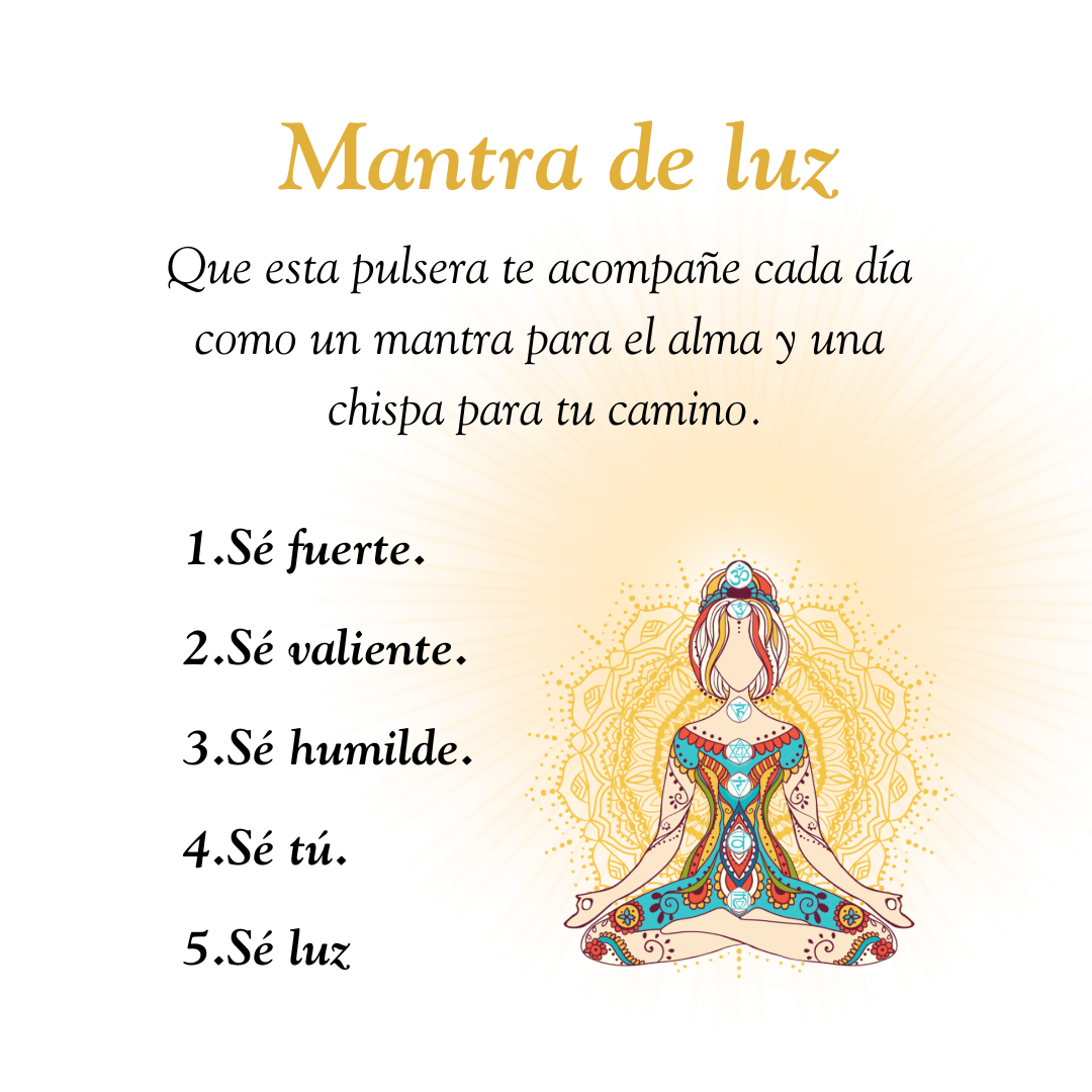 Pulsera Mantra de Luz - vittoria stile