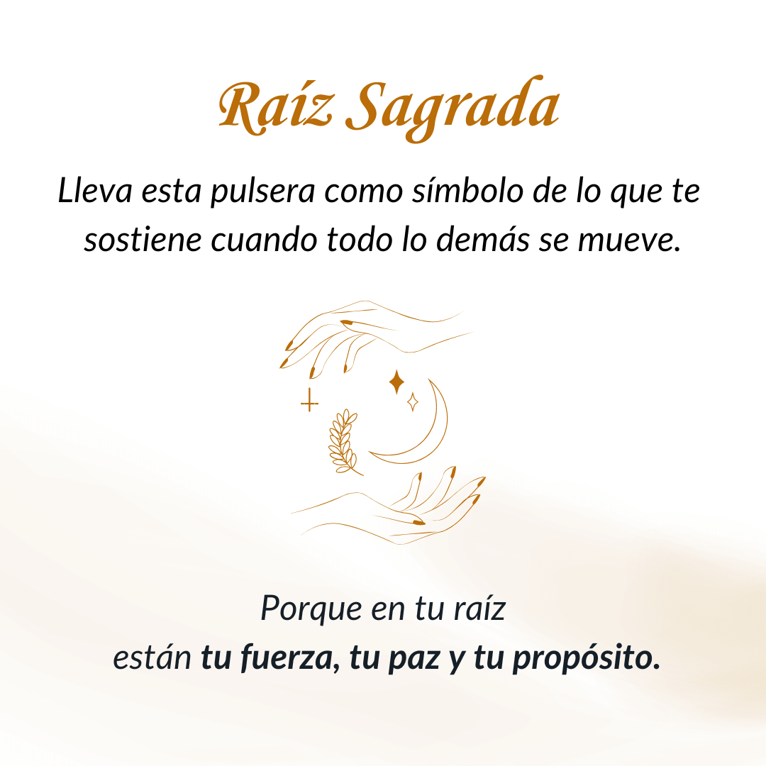 Pulsera Raíz Sagrada - vittoria stile