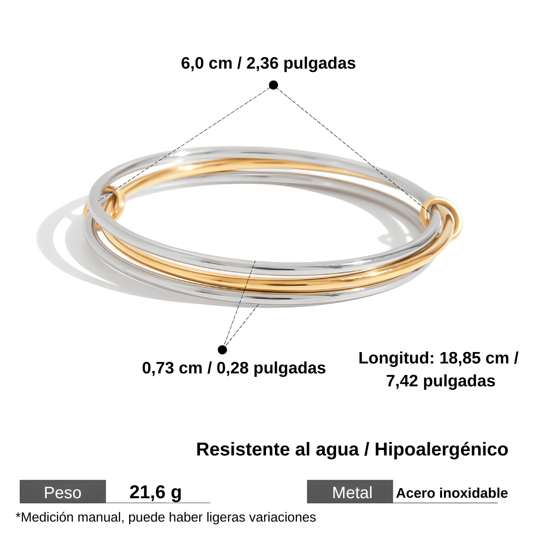 Pulsera Triple Recordatorio - vittoria stile