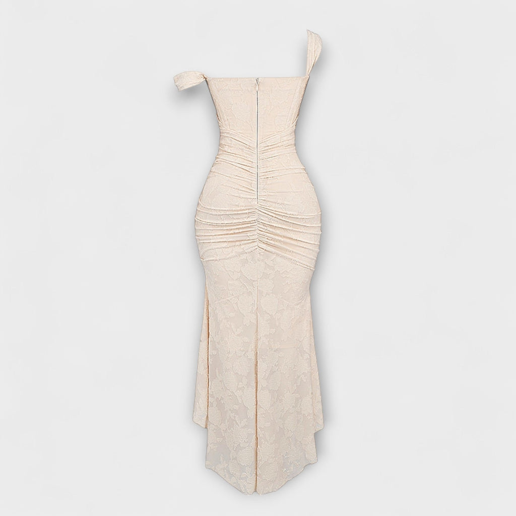 Renske - Vestido largo con corsé elegante y refinado - vittoria stile