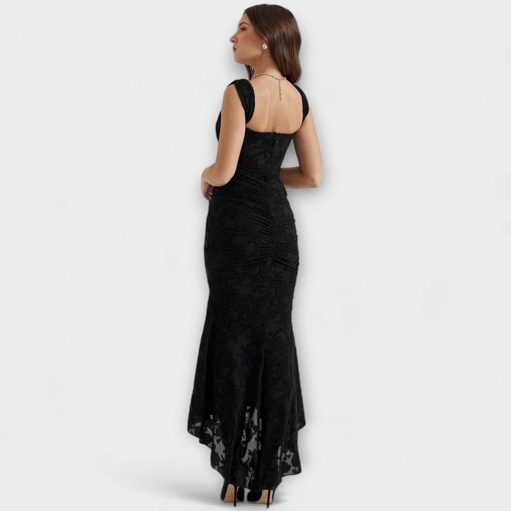 Renske - Vestido largo con corsé elegante y refinado - vittoria stile