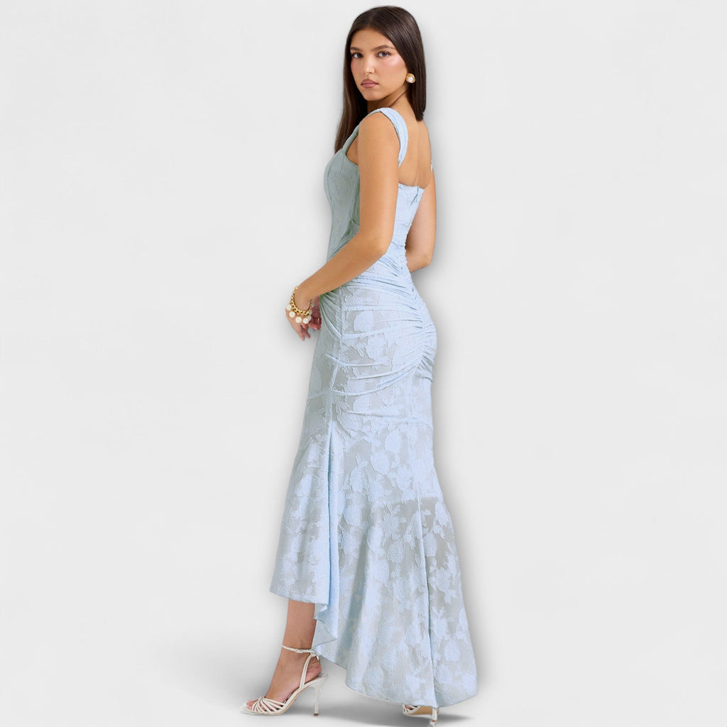 Renske - Vestido largo con corsé elegante y refinado - vittoria stile