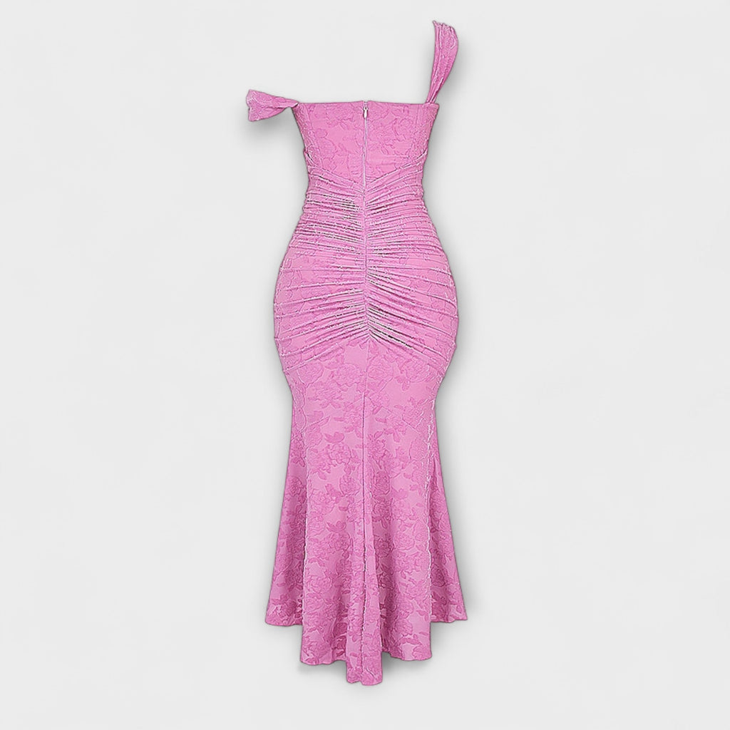 Renske - Vestido largo con corsé elegante y refinado - vittoria stile