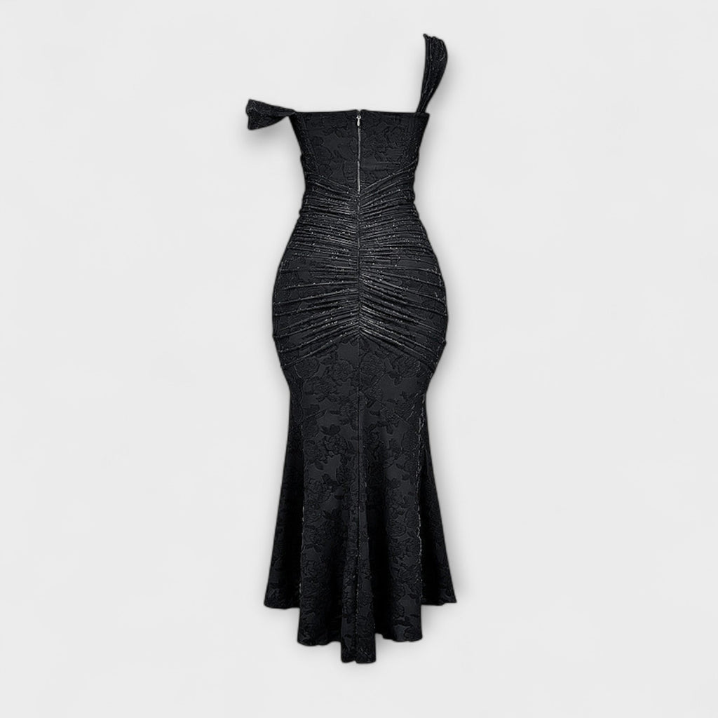 Renske - Vestido largo con corsé elegante y refinado - vittoria stile