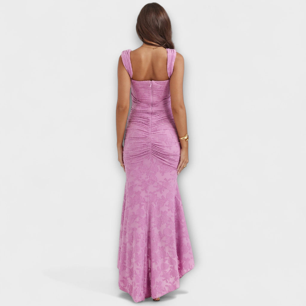 Renske - Vestido largo con corsé elegante y refinado - vittoria stile