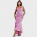 Renske - Vestido largo con corsé elegante y refinado - vittoria stile