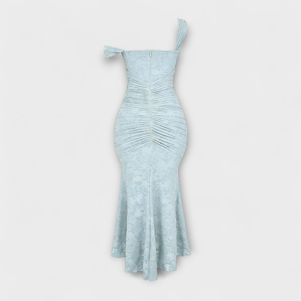 Renske - Vestido largo con corsé elegante y refinado - vittoria stile