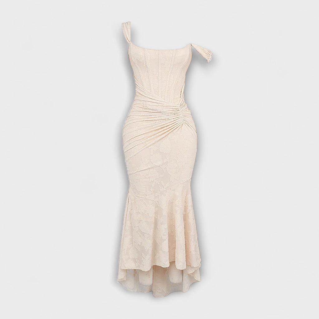 Renske - Vestido largo con corsé elegante y refinado - vittoria stile