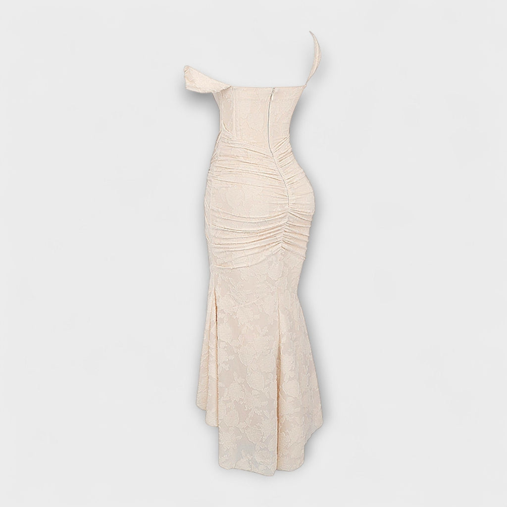 Renske - Vestido largo con corsé elegante y refinado - vittoria stile