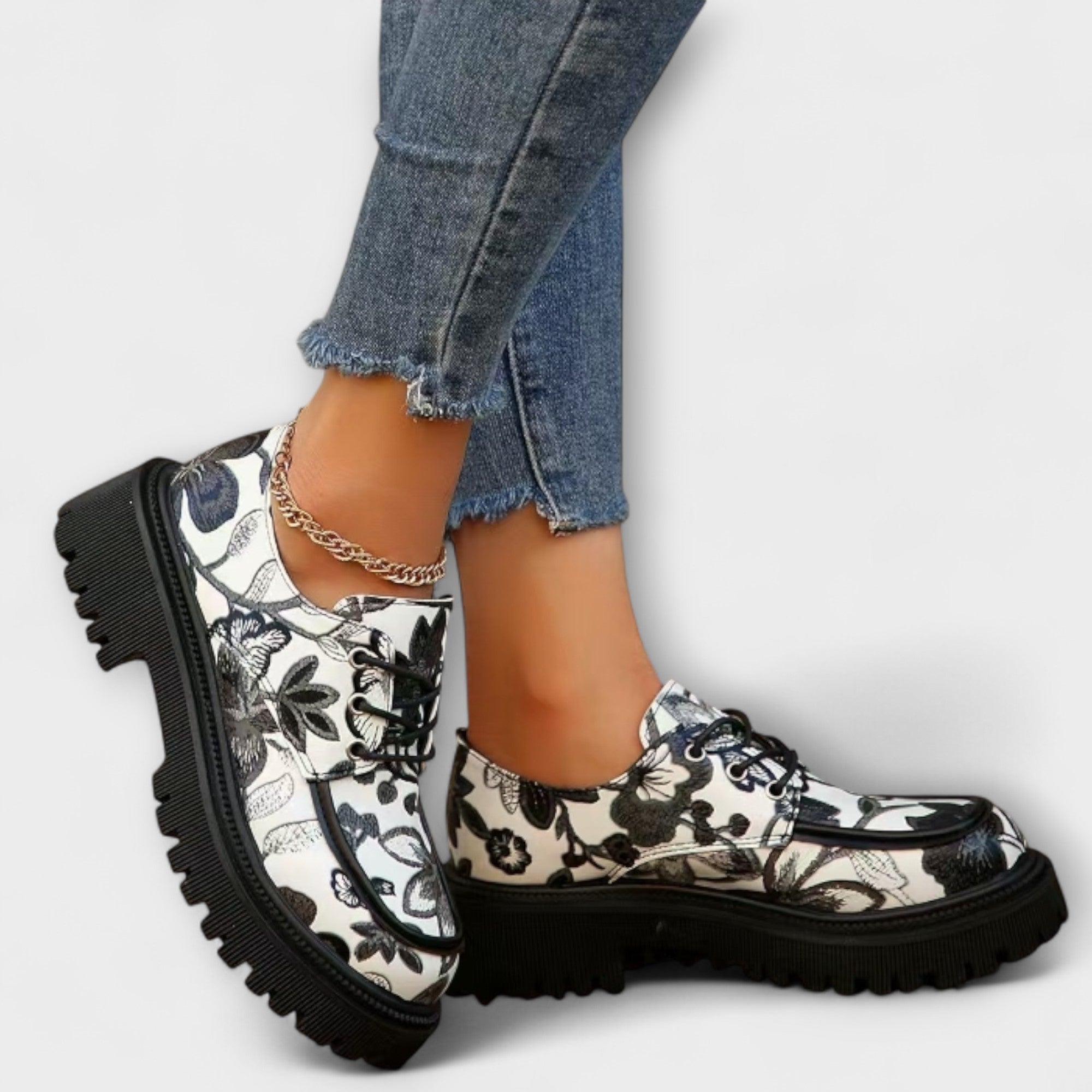 Sandra - Mocasines retro elegantes - vittoria stile