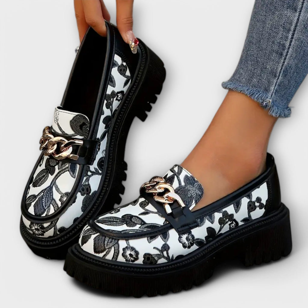 Sandra - Mocasines retro elegantes - vittoria stile