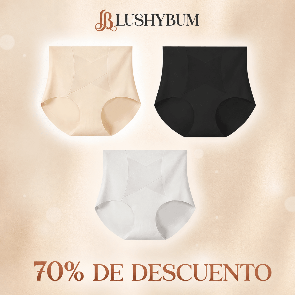 SerenaFit™ | Panty cómodo sin marcas 70% verano - vittoria stile