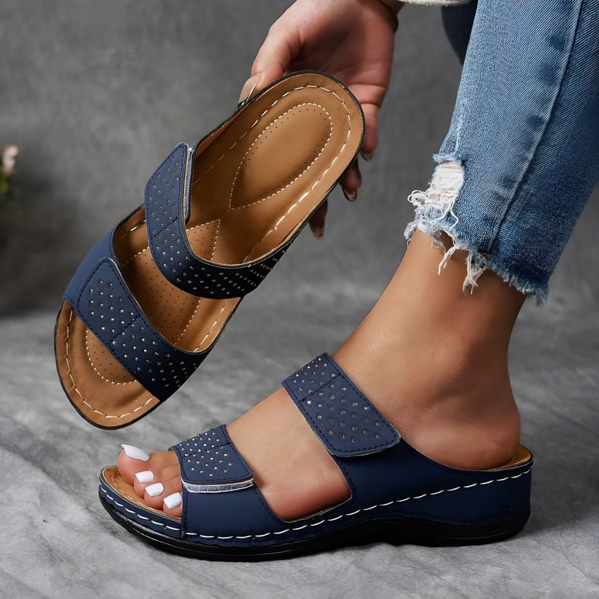 SHERRY™|SANDALI ORTOPEDICI - vittoria stile