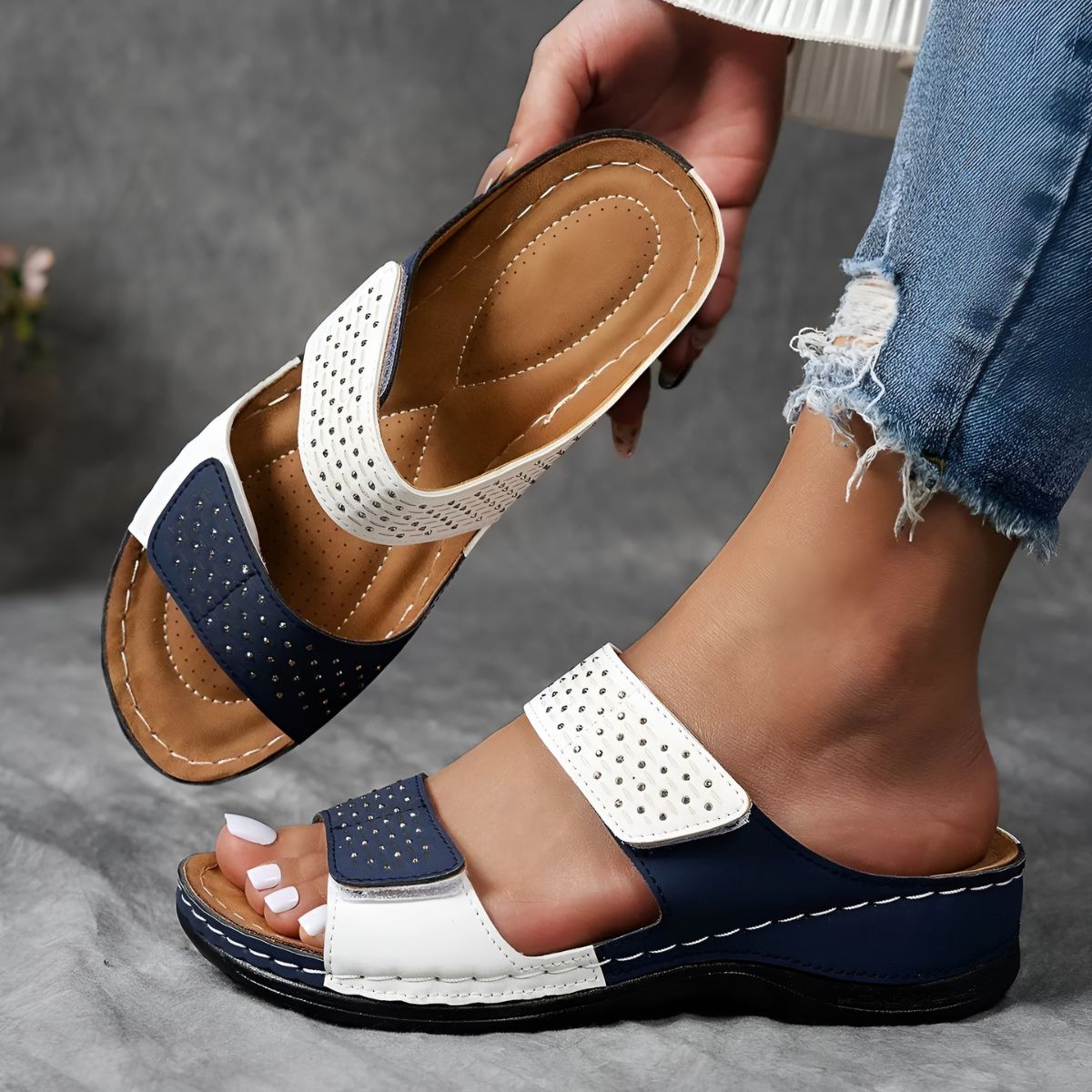 SHERRY™|SANDALI ORTOPEDICI - vittoria stile