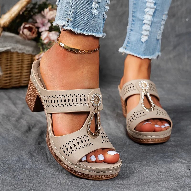 VERONICA|Sandali Ortopedici Eleganti - vittoria stile
