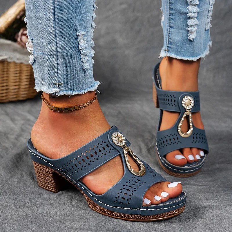 VERONICA|Sandali Ortopedici Eleganti - vittoria stile