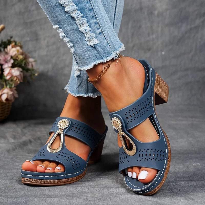 VERONICA|Sandali Ortopedici Eleganti - vittoria stile