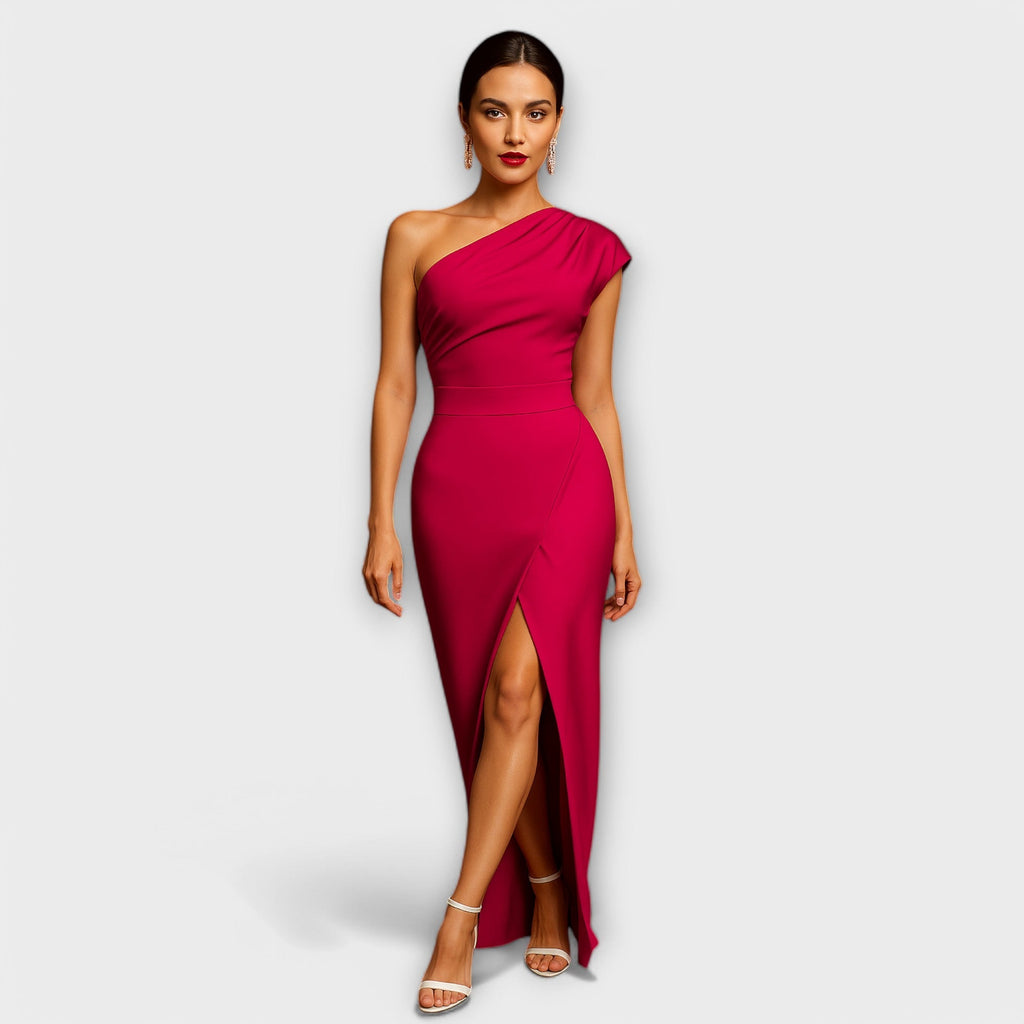 Vestido de noche asimétrico y elegante - vittoria stile