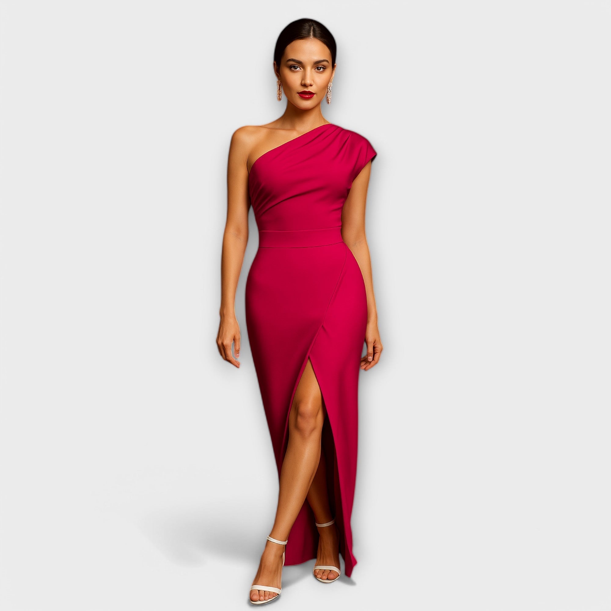 Vestido de noche asimétrico y elegante - vittoria stile