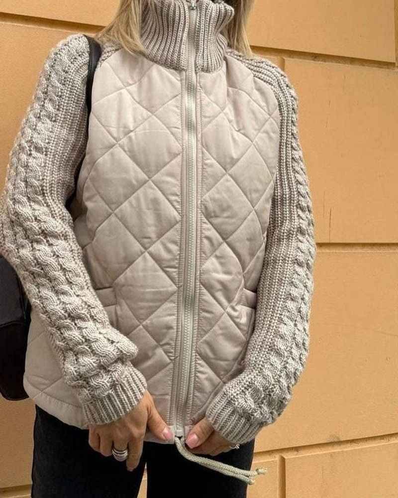 Victoria | Chaqueta de Forro Polar de Punto Casual - vittoria stile