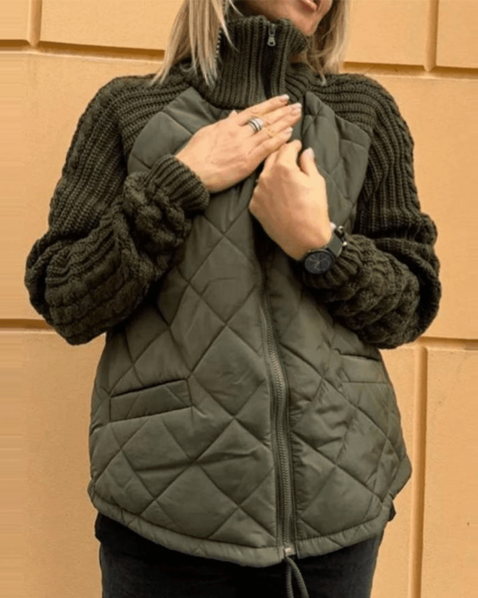 Victoria | Chaqueta de Forro Polar de Punto Casual - vittoria stile