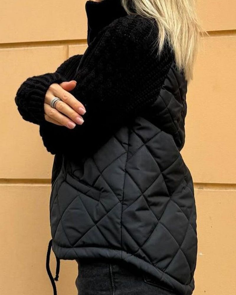 Victoria | Chaqueta de Forro Polar de Punto Casual - vittoria stile
