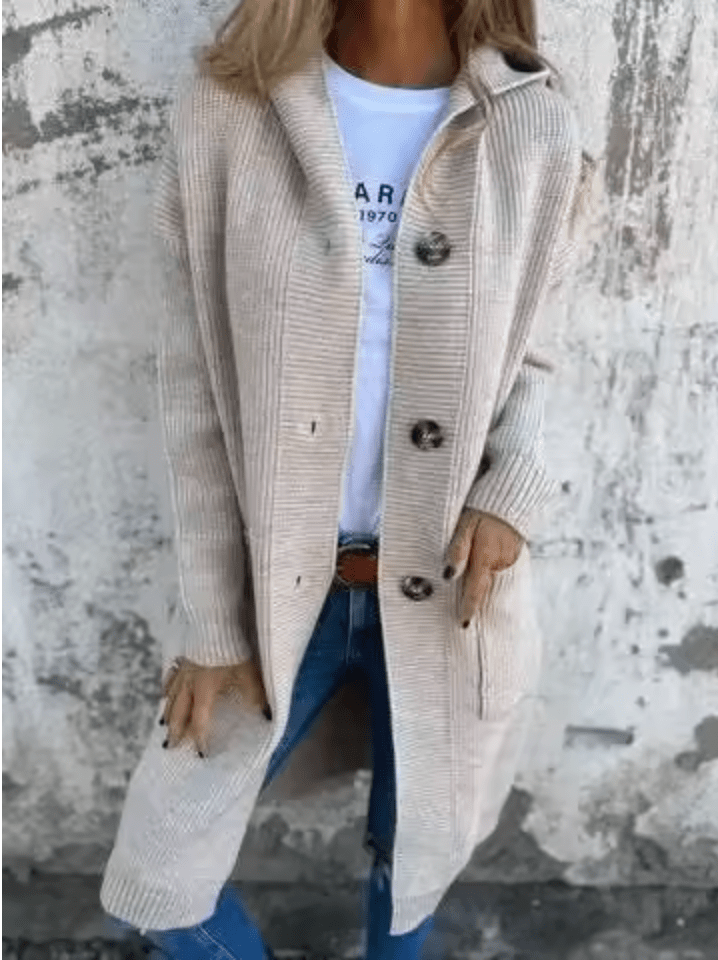 VIOLA™|CARDIGAN LUNGO - vittoria stile