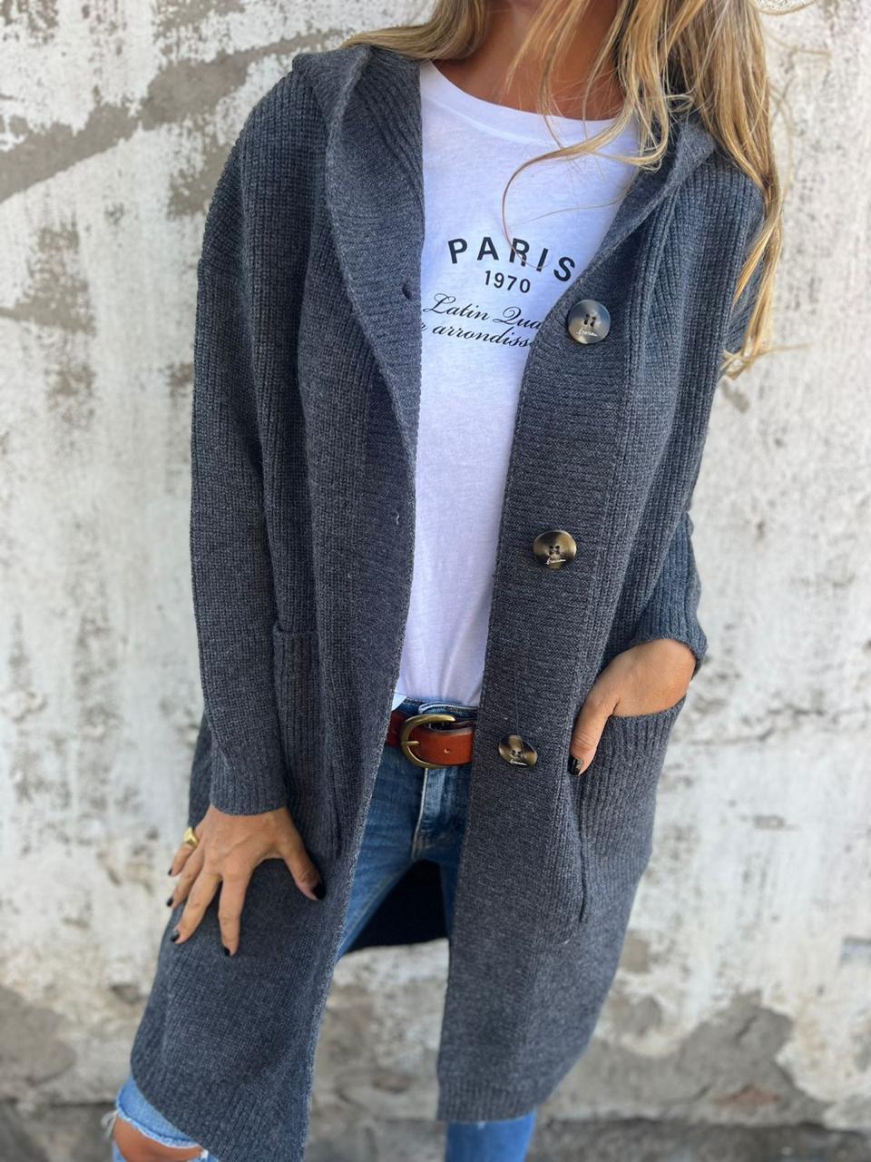 VIOLA™|CARDIGAN LUNGO - vittoria stile