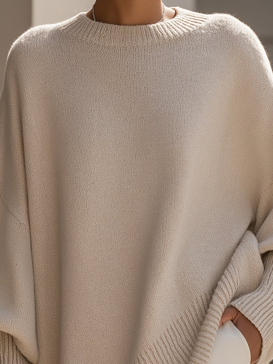 Wanwen | Suéter elegante de lana mezclada - vittoria stile