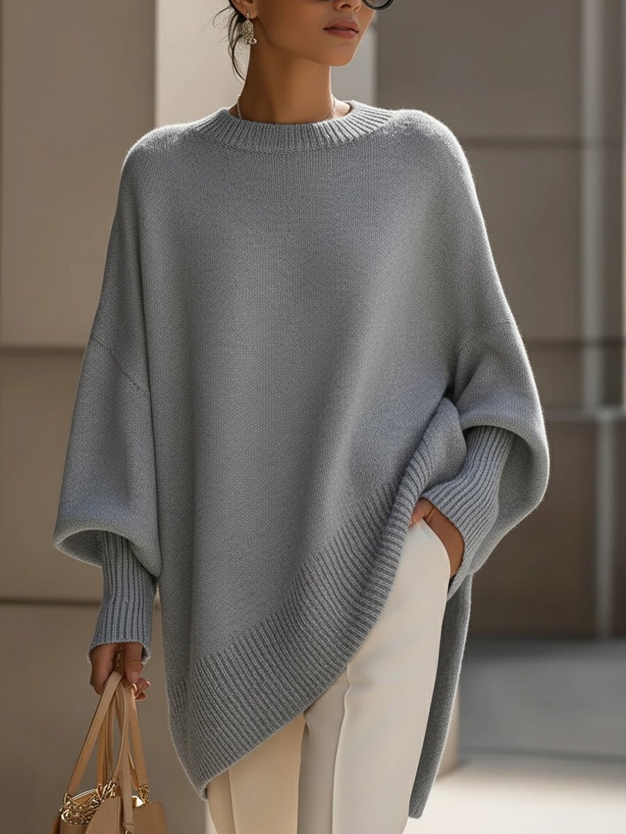 Wanwen | Suéter elegante de lana mezclada - vittoria stile