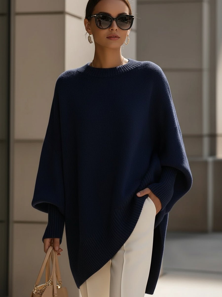 Wanwen | Suéter elegante de lana mezclada - vittoria stile