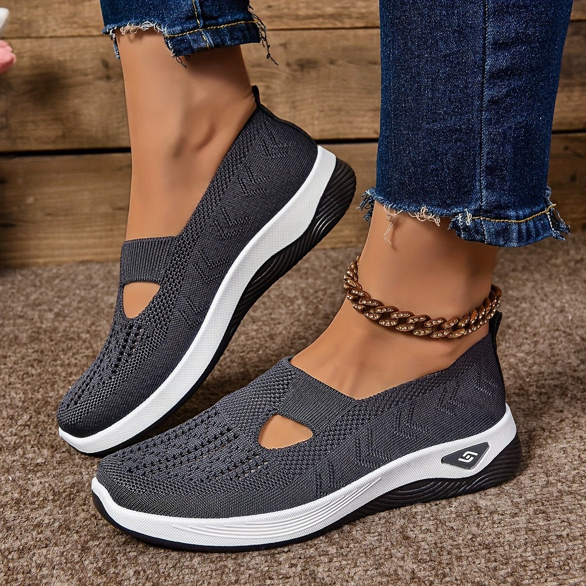Zapatillas cómodas antideslizantes para caminar. - vittoria stile
