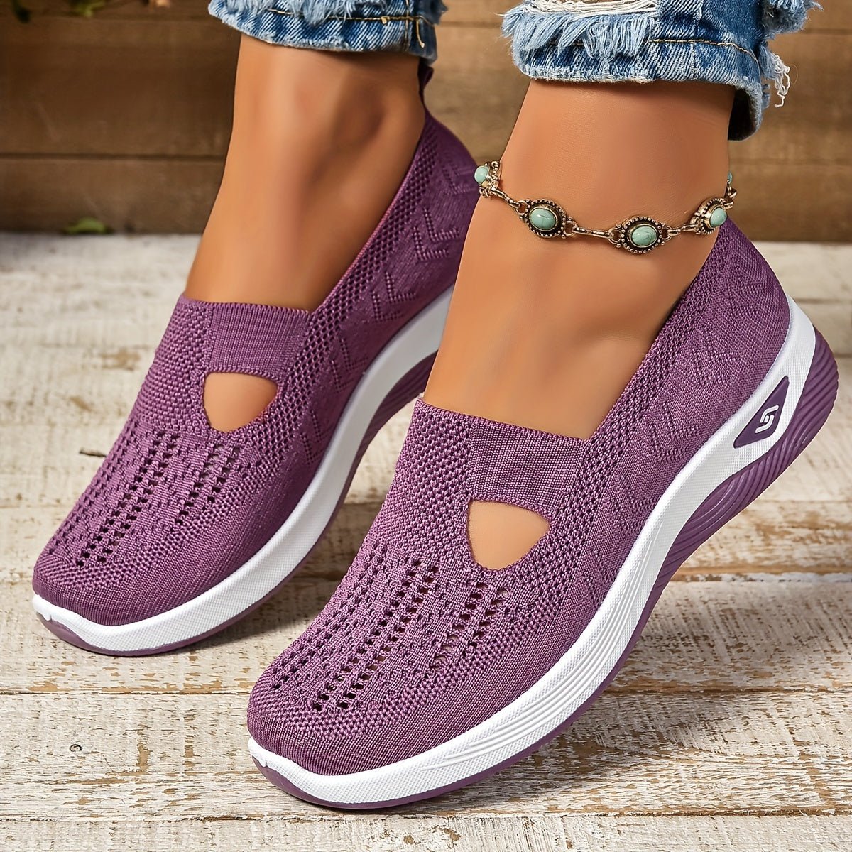 Zapatillas cómodas antideslizantes para caminar. - vittoria stile