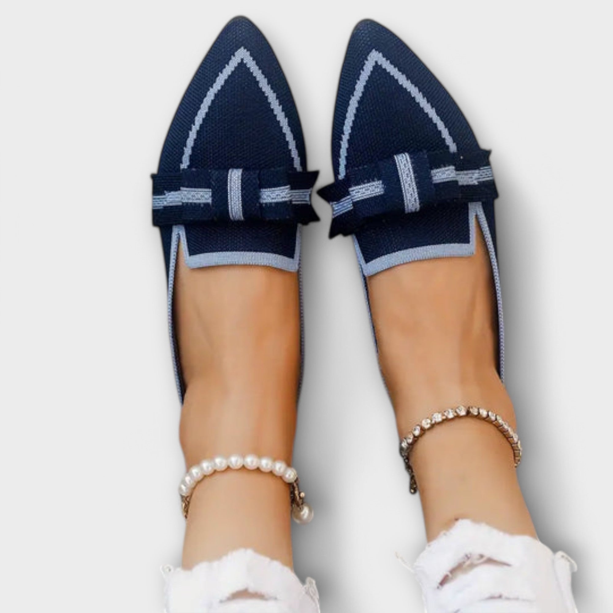 Zapatos planos para mujer con diseño de nudo - vittoria stile
